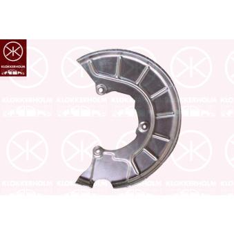 Déflecteur, disque de frein avant gauche KLOKKERHOLM OEM 1K0615311F