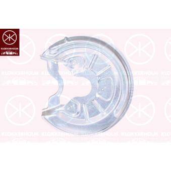 Déflecteur, disque de frein arrière gauche KLOKKERHOLM OEM 1K0615611AB