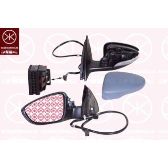 Rétroviseur extérieur KLOKKERHOLM OEM 3C8857522