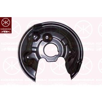 Déflecteur, disque de frein arrière droit KLOKKERHOLM OEM 5N0615612