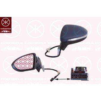 Rétroviseur extérieur KLOKKERHOLM OEM 5G0949101