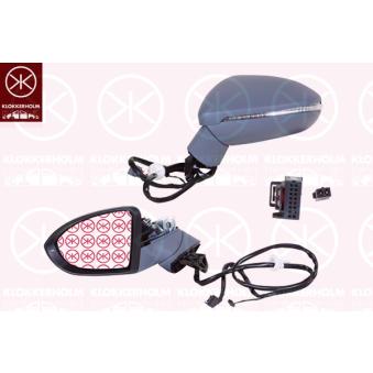 Rétroviseur extérieur KLOKKERHOLM OEM 5G0949101