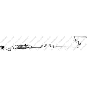 Tuyau d'échappement KLOKKERHOLM OEM 1117930