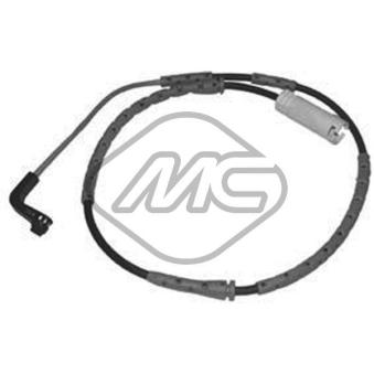 Contact d'avertissement, usure des plaquettes de frein avant gauche Metalcaucho OEM 34356789441