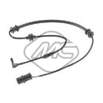 Contact d'avertissement, usure des plaquettes de frein Metalcaucho OEM 90498321