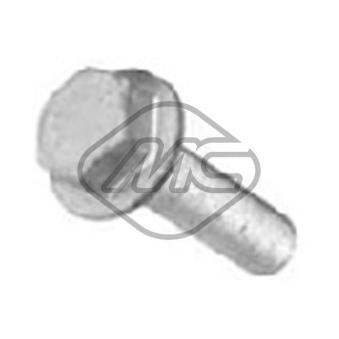 Vis de poulie Metalcaucho 02255 pour AUDI 100 1.5 dCi - 110cv