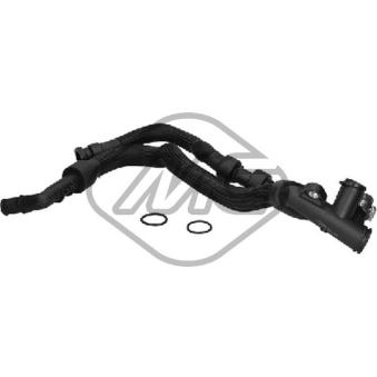 Durite de radiateur Metalcaucho 03784 pour FIAT UNO 1.4 CD - 68cv