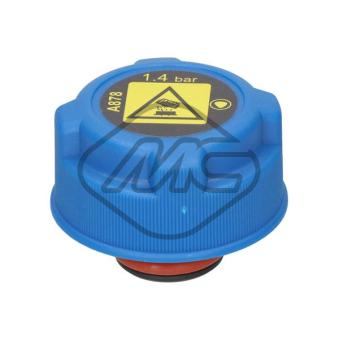 Bouchon, réservoir de liquide de refroidissement Metalcaucho 03795 pour OPEL COMBO 2.0 CDTI - 135cv