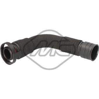Tuyauterie, vanne EGR Metalcaucho 03833 pour AUDI A3 2.0 TDI - 140cv