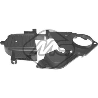 Cache, courroie Metalcaucho 03872 pour PEUGEOT 1007 1.4 - 75cv