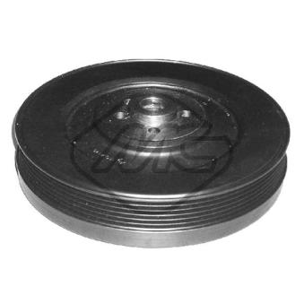 Poulie, vilebrequin Metalcaucho 04176 pour FIAT 127 2.5 Syncro - 110cv