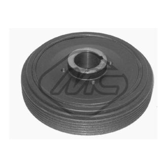 Poulie, vilebrequin Metalcaucho 04203 pour PEUGEOT BOXER 1.9 TD - 90cv