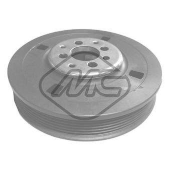 Poulie, vilebrequin Metalcaucho 04290 pour BMW Série 5 1.9 TDI - 110cv