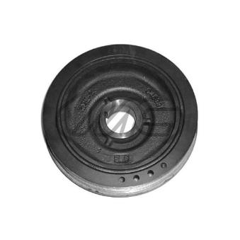 Poulie, vilebrequin Metalcaucho 04477 pour DACIA SOLENZA 2.2 HDI - 128cv