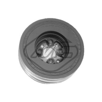 Poulie, vilebrequin Metalcaucho 04497 pour SKODA SUPERB 1.9 TDI - 110cv