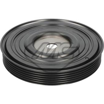 Poulie, vilebrequin Metalcaucho 04738 pour FORD FOCUS 2.0 TDCi - 110cv