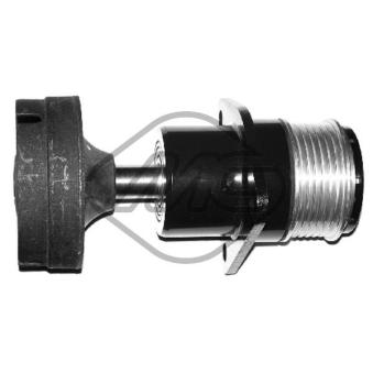 Tendeur de courroie, courroie trapézoïdale à nervures Metalcaucho 04752 pour VOLKSWAGEN MULTIVAN 1.8 TDCi - 110cv