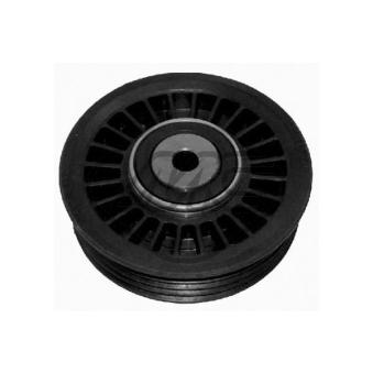 Poulie renvoi/transmission, courroie trapézoïdale à nervures Metalcaucho 04769 pour AUDI A4 1.9 TDI - 130cv