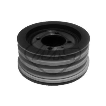 Poulie, vilebrequin Metalcaucho 04782 pour OPEL VECTRA 1.7 TD - 82cv