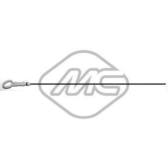 Jauge de niveau d'huile Metalcaucho 05169 pour CITROEN JUMPY 1.6 16V - 110cv