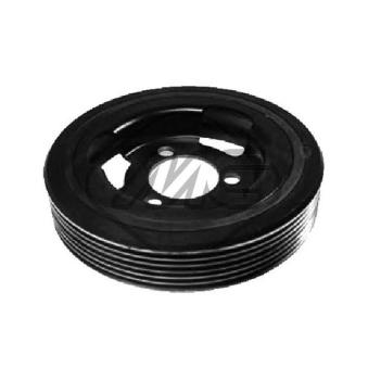 Poulie, vilebrequin Metalcaucho 05176 pour HYUNDAI SONATA Cooper S - 184cv