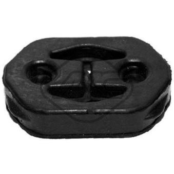 Bandes de caoutchouc, échappement Metalcaucho 05258 pour DAIHATSU TERIOS 2.7 HDI - 204cv