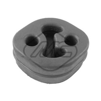 Bandes de caoutchouc, échappement Metalcaucho 05298 pour KIA PRO CEED 1.6 Ti - 110cv