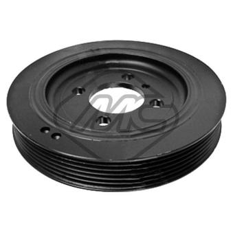 Poulie, vilebrequin Metalcaucho 06218 pour KIA CEED 2.0 CRDi - 140cv