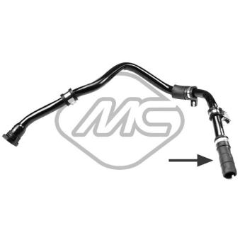 Durite de radiateur Metalcaucho OEM 55187695