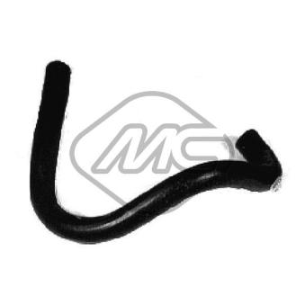 Durite de radiateur Metalcaucho 08113 pour RENAULT R19 1.7 - 73cv