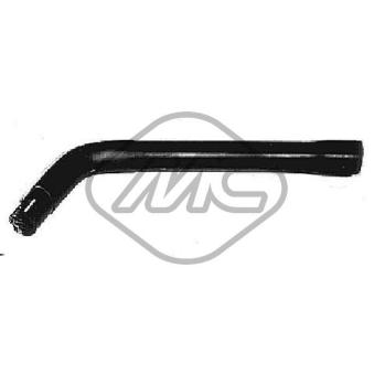Durite de radiateur Metalcaucho 08117 pour RENAULT R19 1.7 - 73cv