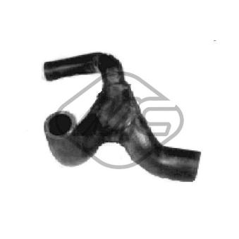 Durite de radiateur Metalcaucho 08124 pour RENAULT CLIO 1.8 - 88cv