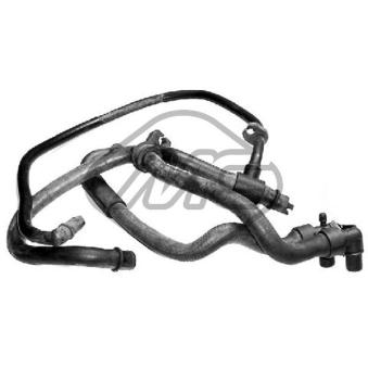 Manche, batterie chauffante-chauffage Metalcaucho 08669 pour CITROEN XANTIA 1.8 i - 90cv