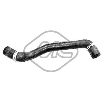 Durite de radiateur Metalcaucho 08772 pour FORD FIESTA 1.8 D - 60cv