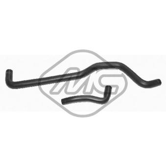 Manche, batterie chauffante-chauffage Metalcaucho 09019 pour FIAT MULTIPLA VAN 2.5 Syncro - 110cv