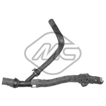 Manche, batterie chauffante-chauffage Metalcaucho 09171 pour RENAULT MEGANE 1.9 DCI - 120cv