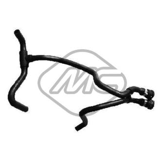 Manche, batterie chauffante-chauffage Metalcaucho 09466 pour ALFA ROMEO MITO 1.4 - 69cv