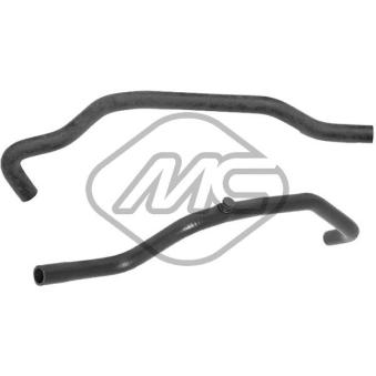 Manche, batterie chauffante-chauffage Metalcaucho 09504 pour TOYOTA CELICA 1.6 - 90cv