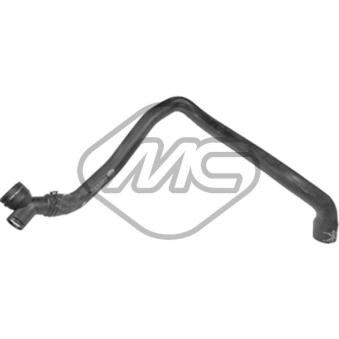 Durite de radiateur Metalcaucho 09522 pour PEUGEOT PARTNER 1.6 - 102cv