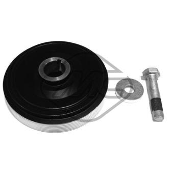 Kit de poulies, vilebrequin Metalcaucho 12926 pour CITROEN BX 1.8 D - 60cv