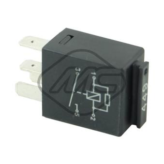 Relais, klaxon/avertisseur sonore Metalcaucho OEM 1K0951253