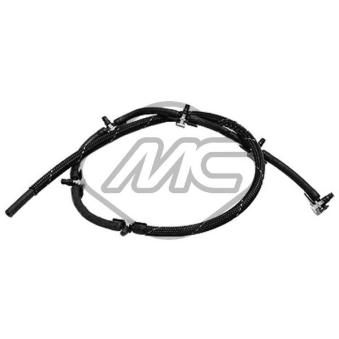 Tuyau, carburant de fuite Metalcaucho OEM 13537823399