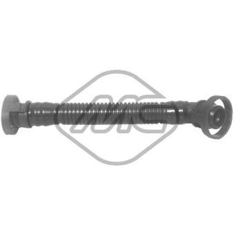 Tuyau, ventilation de carter-moteur Metalcaucho 35031