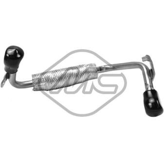 Tuyauterie du réfrigérant Metalcaucho 35765 pour VOLKSWAGEN GOLF 2.0 R 4motion - 270cv