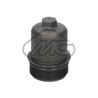 Couvercle du carter, filtre hydraulique (boîte automatique) Metalcaucho 38848