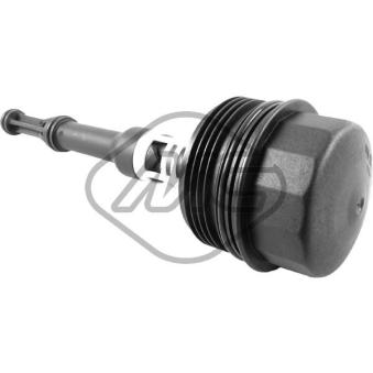 Couvercle, boîtier du filtre à huile Metalcaucho OEM 6511800138
