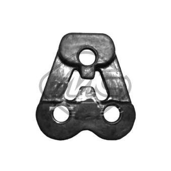 Bandes de caoutchouc, échappement Metalcaucho 41005