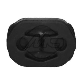 Bandes de caoutchouc, échappement Metalcaucho 41029