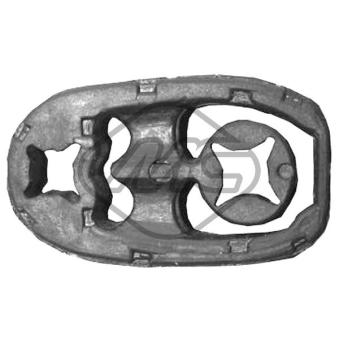 Bandes de caoutchouc, échappement Metalcaucho 41051