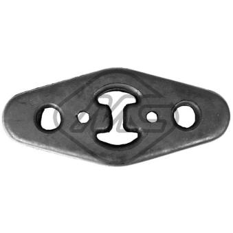 Bandes de caoutchouc, échappement Metalcaucho [41075]